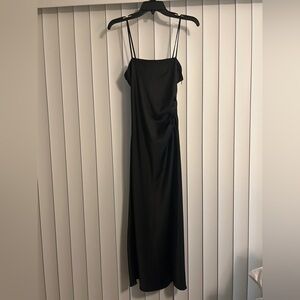 Zara Elegant Black Maxi Dress